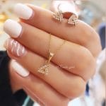 نیم ست نگینی