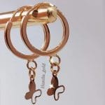 گوشواره روکو پروانه