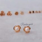 گوشواره میخی مروارید