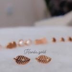 گوشواره میخی برگ