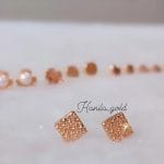 گوشواره میخی مکعب